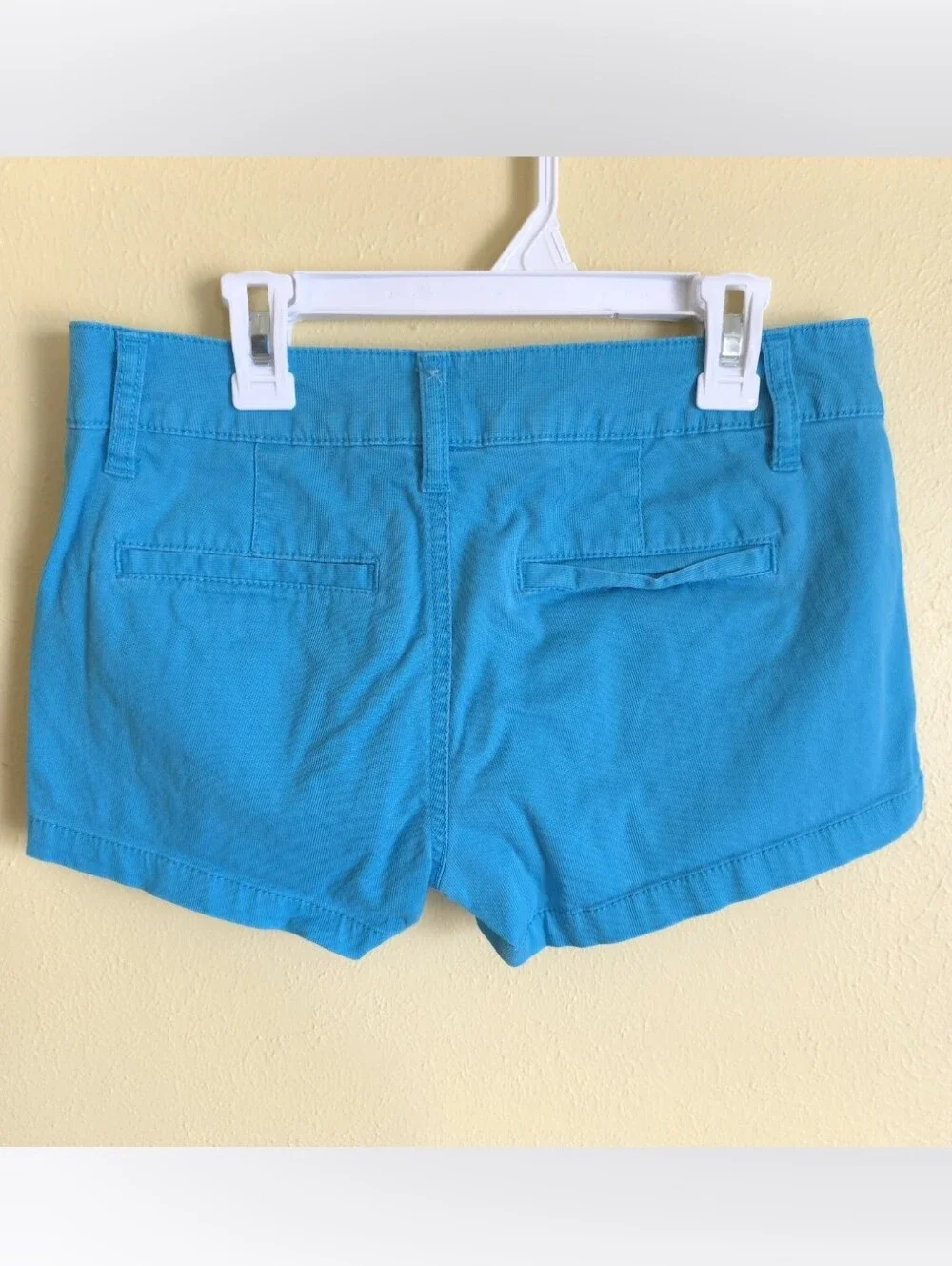 Y2K Arizona Jean Co. Blue Cotton Shorts Low Rise Casual Colorful